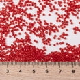 thumbnail image 4 of 10 g MIYUKI Round Rocailles Beads Japanese Seed Beads 15/0 (RR140) Transparent Red Orange 1.5mm Hole: 0.7mm 5555pcs/10g, 4 of 4
