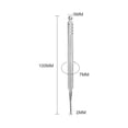 thumbnail image 2 of Precision In Your Pocket: Double-ended Ear Pick, Titanium For Versatile Ear Care, 2 of 5