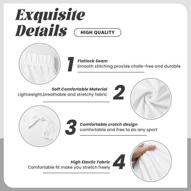 Easygdp Dachshund Dog Puppy for Yoga Shorts with Pockets for