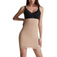 thumbnail image 1 of Women's Shapewear Half Slips Mini Skirt Tummy Control Slip Non Slip Back Smoothing Fitted Low Rise Under Dress, 1 of 4