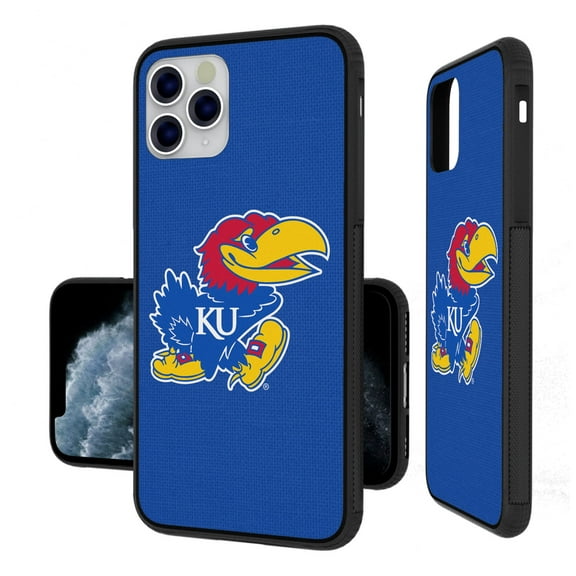 Kansas Jayhawks iPhone Solid Design Bump Case