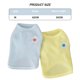 thumbnail image 2 of Camisa de algodón para perros, camisetas ligeras de verano para mascotas, suave, transpirable, elástica, camiseta para perros y gatos, chaleco sin mangas, ropa para perros medianos y pequeños, 2 of 6