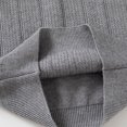 thumbnail image 2 of Lmnyox Sweaters for Kids Fall Winter Solid Color Button Crew Neck Pullover Long Sleeve Knitted Sweater Tops, 2 of 9