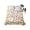 Gold, variant on Twin Flat Sheet 66"x96", White Pumpkins Fall Soft Lightweight Bedding Flat Sheets Only, Thanksgiving Maple Leaves Beige Brushed Microfiber Top Bed Sheet, Breathable StainResistant Bedsheets