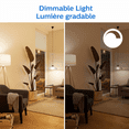 thumbnail image 4 of Philips WiZ LED ST19 Full Colour Clear Filament Smart Bulb 1PK, 4 of 6