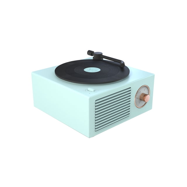 Retro Atomic Record Player Mini Bluetooth Connection Wireless Professional Large-diameter Voice Coil Speaker