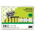 thumbnail image 2 of Scotch-Brite Medium-Duty Scrubbing Sponge, 3.6 x 6.1, 0.7" Thick, Yellow/Green, 10/Pack, Each, 2 of 3