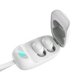 thumbnail image 2 of Auriculares Bluetooth 5.0 Auriculares intrauditivos Auriculares estéreo inalámbricos Auriculares con reducción de ruido, Blanco Inevent EL001201-02B, 2 of 7