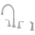 thumbnail image 4 of American Standard Delancey 2-Handle Widespread Kitchen Faucet 1.5 gpm/5.7 L/min with Side Spray, 4 of 4