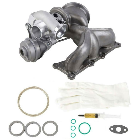 Front Turbo Turbocharger For BMW 335i 135i 535i 335is 335xi 535xi 1M & Z4 sDrive35i N54 - BuyAutoParts