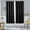 Black, variant on DBOZE Blackout Curtains 84 inches Long - Grommet Thermal Insulated Room Darkening Window Curtains for Bedroom, Set of 2 Panels (52 x 84 Inch,Light Gray)