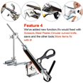 thumbnail image 4 of Professional Standard Fix-Angle Knife Sharpening System, Kitchen Knife Sharpener with 4 Sharpening Stone, 4 of 9