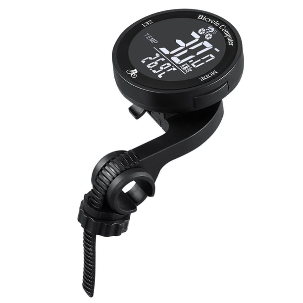 Medidor de velocidad de bicicleta Irfora Ordenador de bicicleta inalámbrico, odómetro de bicicleta impermeable, pantalla LCD multifuncional, velocímetro de ciclismo, medidor de velocidad de bicic Irfora Medidor de velocidad de bicicleta