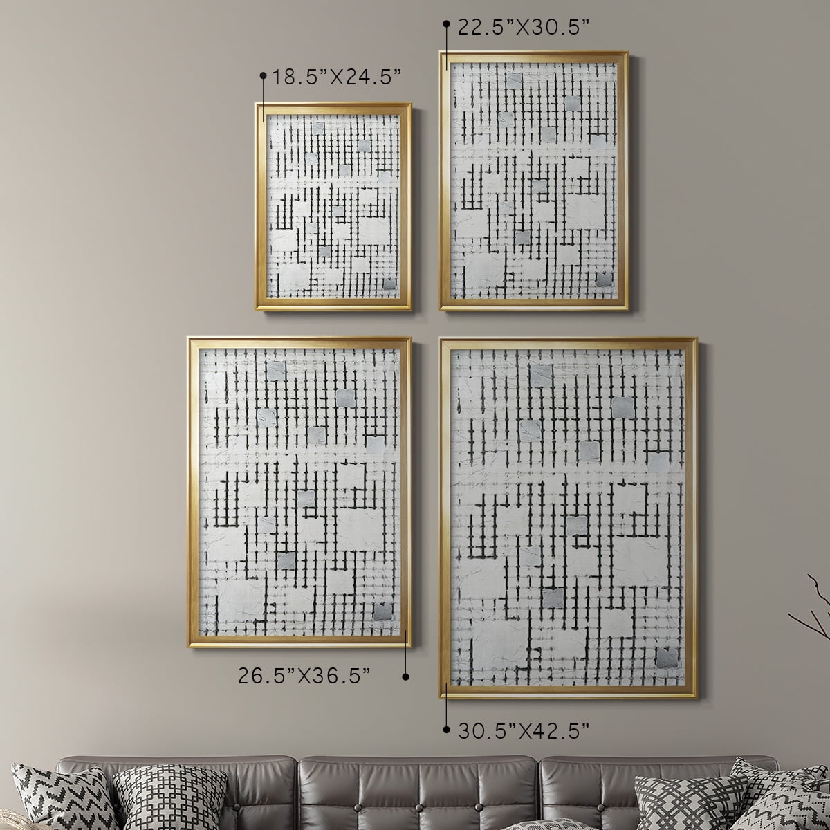Gossamer II Premium Framed Print, in Gold, Black, or Silver - Ready to Hang