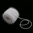 thumbnail image 3 of 20 Metros Pearl Cordón rativo Collar de con Cinta DIY ración - Blanco Gloria Cuerdas De Perlas, 3 of 9
