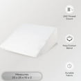 HighQuality PolyCotton Zippered Bed Wedge Pillow Cover Superior