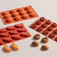 thumbnail image 2 of Molde de jabón de Savarin ovalado de 12 cavidades, molde para muffins, magdalenas, gelatina de silicona, arcilla polimérica, arte artesanal, herramientas para hornear de cocina, 2 of 4