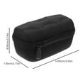 thumbnail image 2 of STRANDCHIC Portable Watch Box Black Zipper Case Travel Storage Organizer for Mechanical and Automatic Watches, 2 of 6