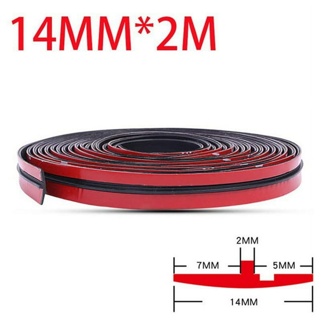 MYG Bande de Caoutchouc pour Bord Auto Protection Pare-Brise Kit de Verre