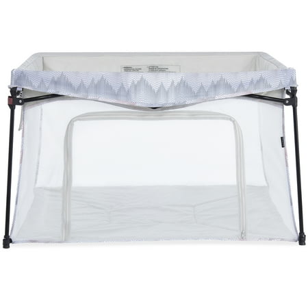 UPC: 0810063665227 | Dream on Me Ziggy Square Playpen  Dove White  Unisex