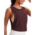 thumbnail image 1 of Musculosa CRZ YOGA de Algodón Pima sin Mangas Rojo Oscuro Talle L, 1 of 5