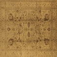 thumbnail image 1 of Ahgly Company Indoor Square Oriental Brown Industrial Area Rugs, 8' Square, 1 of 4