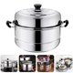 thumbnail image 3 of 1 UNID Vapor de acero inoxidable Sopa de sopa Pot Multiusos Supply Utensilios de cocina, 3 of 5