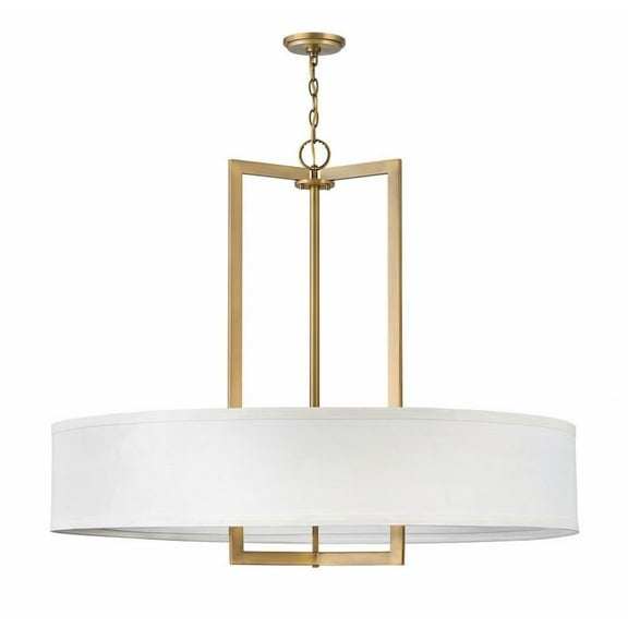 9 Light Large Drum Chandelier in Transitional Style 40 inches Wide By 33.5 inches High-Brushed Bronze Finish Bailey Street Home 81-Bel-3088057
