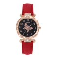 thumbnail image 1 of Reloj de cuarzo con esfera de mariposa y cien diamantes para mujer, personalizado, sencillo y popular, a la moda para mujer, 1 of 6