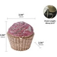 thumbnail image 2 of StyleSack Rhinestone Cupcake Clutch Purse for Women - Evening Bag, Bling Crystal Goblet Purse Luxury Pink Silver, 2 of 3