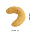 thumbnail image 3 of U-Shape Calming Pillow for Pets,Soft Fluffy Decorative Curved Plush Cushion, 3 of 6