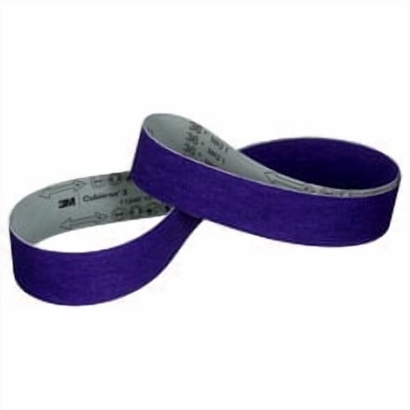 3m Cubitron Cloth Grinding Belt,Single-flex,Purple 7100317501
