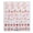 01style, variant on 1 Sheet Fashion Nails Art Decals Valentine's Day Manicure Decors with Cartoon Lips Patterns Nails Salon Accessories