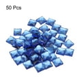 thumbnail image 3 of 50 Pcs Acrylic Flat Back Rhinestones 12mm Square Artificial Gemstone for Crafts Costume Jewelry Making Deep Blue, 3 of 7