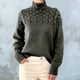 thumbnail image 3 of Suéter Gibobby de cuello vuelto para mujer Gris XL, 3 of 4