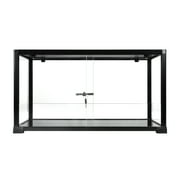 REPTIZOO Reptile Terrarium 25 Gallon, Sliding Front Doors Terrariums 30" x 12" x 16"