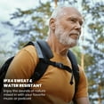 thumbnail image 4 of FEISHENTT Wireless Neckband Speaker,Ture 3D Stereo HiFi Sound,Low Latency for Gaming/VR/Phone,12 Hrs Play Time, In Mic for Indoors and Outdoors, 4 of 8