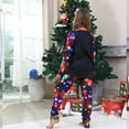thumbnail image 5 of Family Christmas Pajamas Matching Sets, Navy Lights Christmas Tree Print Family Matching Christmas Pajamas Sets for Women, Men & Couples, 5 of 7
