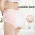 thumbnail image 5 of sovlvnd Deals 2024 3pcs Women's Menstrual Leak Proof Menstrual Pants High Waist Waist Women's Physiological Pants Seamless Panties for Women, 5 of 7