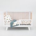 thumbnail image 1 of Cotton Muslin Toddler Bedding 3 Piece Set - Work Trucks, 1 of 9