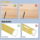 thumbnail image 3 of Eigraketly 12 piezas de recambios de lápiz de 2,8mm, lápices de marca de carpintero, reemplazos de pluma de agujero profundo, herramienta de Herramientas manuales y eléctricas Amarillo, 3 of 6