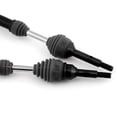 thumbnail image 2 of Rustler 4 Pcs Rear Drive Shaft Steel Driveshaft CVD Replacement for Trax Slash Rustler Hoss Stampede VXL 4X4 1/10 Remote control Car, 2 of 6