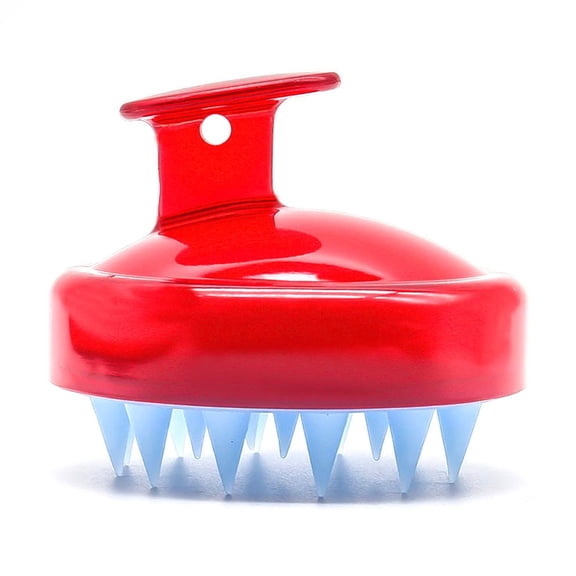 Head Massage Brush Hair Scalp Washing Comb Silicone Shampooing Beauty Tool