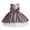 Purple, variant on Odeerbi 2025 Girls Baby Long Skirt Solid Princess Bowknot Performance Dress Skirt Dress