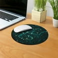 thumbnail image 5 of WIRESTER 7.88 in Round Mouse Pad with Non-Slip Rubber Base for Computers, Laptop, Office & Home - Green Circuit Board, 5 of 5