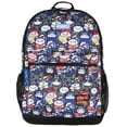 thumbnail image 2 of Naruto Cat Nyaruto Mega Cat Allover Print Design Laptop Travel Backpack Book Bag with Adjustable Straps, 2 of 7