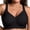 A1_Black, variant on Women's Supportive Wireless Push-Up Bra Full Coverage Seamless Comfort No Underwear Lift Bralette Plus Size Lift Bust Shaping Bra Wide Strap Everyday Underwear for Older Women Beige L