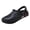 Black, variant on Unisex Garden Clogs Shoes Slippers Sandals Breathable Cutout Shoes for Men and Women