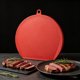 thumbnail image 5 of Large Semi Circular Double-Sided Plastic Cutting Board Kitchen Chopping Board For Countertop, 5 of 6