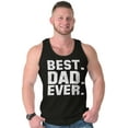 thumbnail image 3 of Best Dad Ever Worlds Coolest Father Tank Top Sleeveless Tee Men Brisco Brands S, 3 of 6